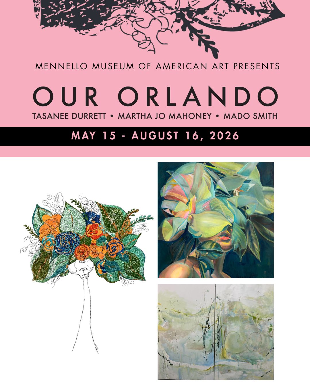 Mennello Musuem of American Art Presents Our Orlando Tasanee Durrett Martha Jo Mahoney Mado Smith May 15 to August 16 2026